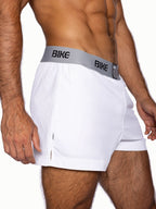 BIKE Jock Short - White