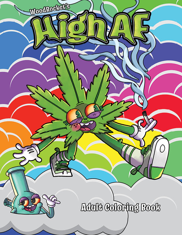 High Af Coloring Book