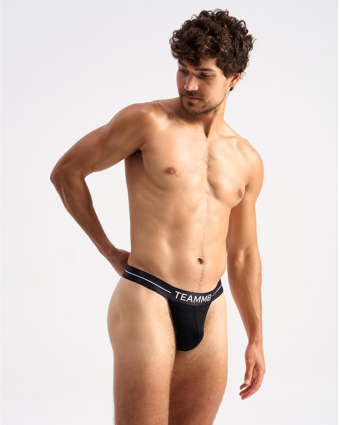 TEAMM8 Icon Thong - Black