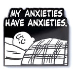 PEANUTS Mood - Anxieties Have Anxieties Pin
