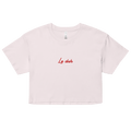 Le Duh Embroidered Crop Top
