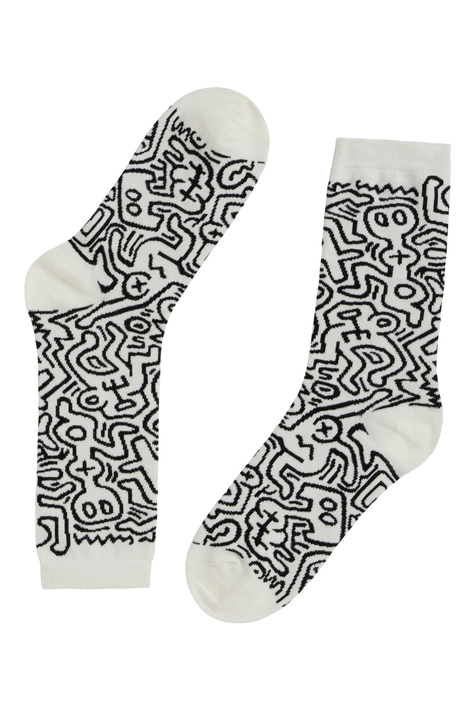 Keith Haring Pop Shop All-Over Print Sock Set