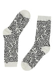Keith Haring Pop Shop All-Over Print Sock Set
