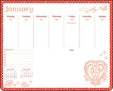Dolly Parton 2027 Weekly Desk Pad Calendar