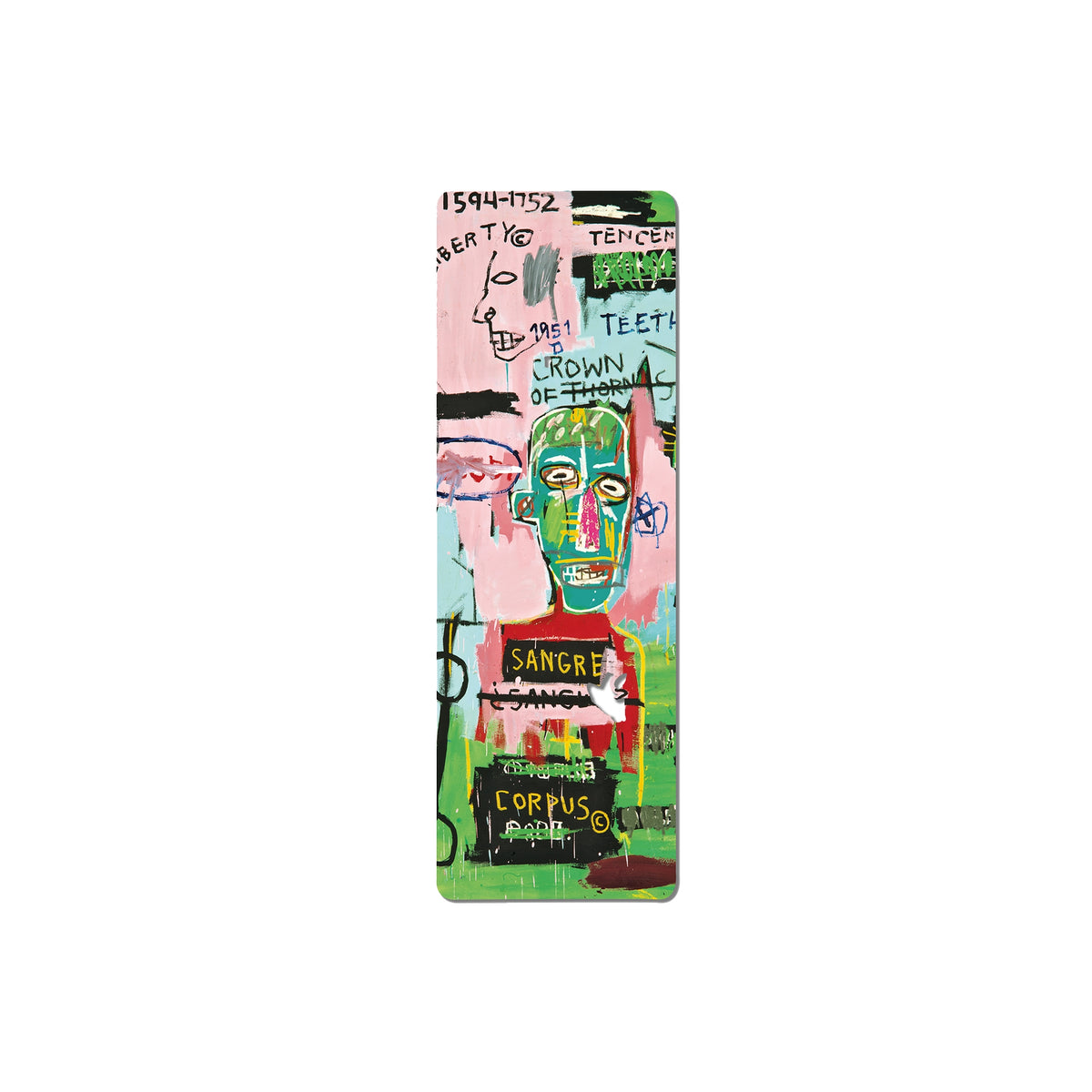 Jean-Michel Basquiat in Italian Rubber Exercise Mat