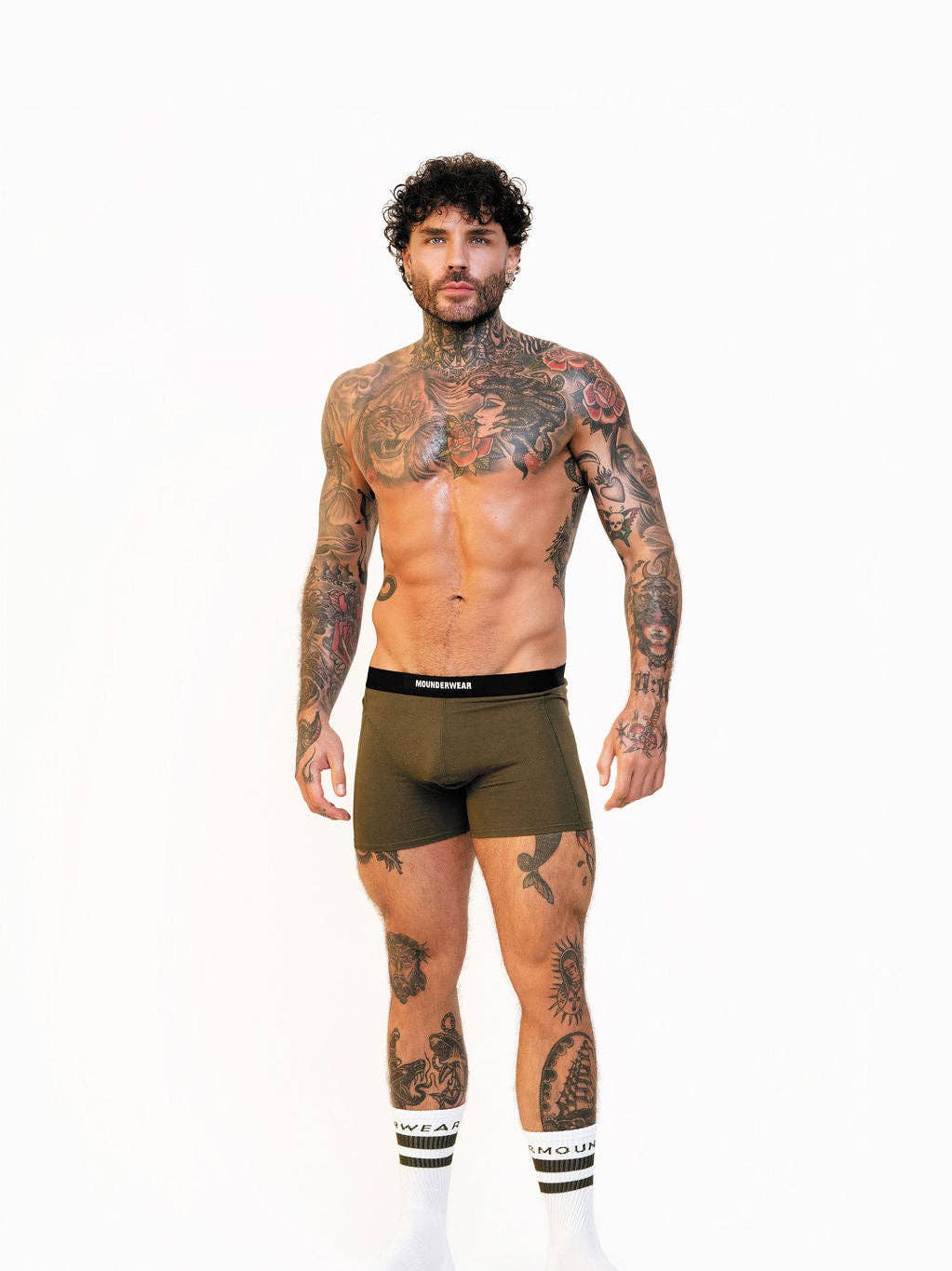 Mounderwear The Standard Boxer Briefs - Army