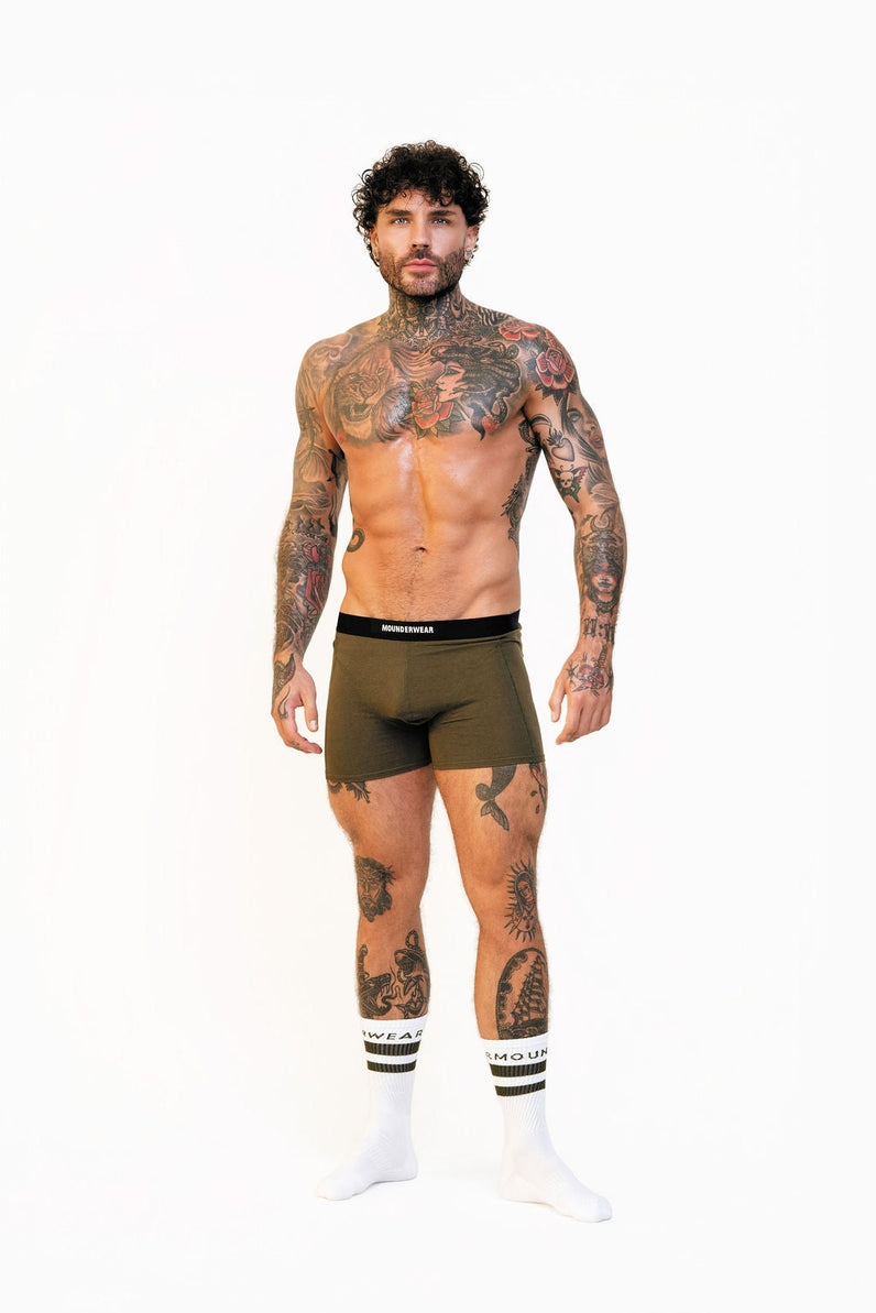 Mounderwear The Standard Boxer Briefs - Army