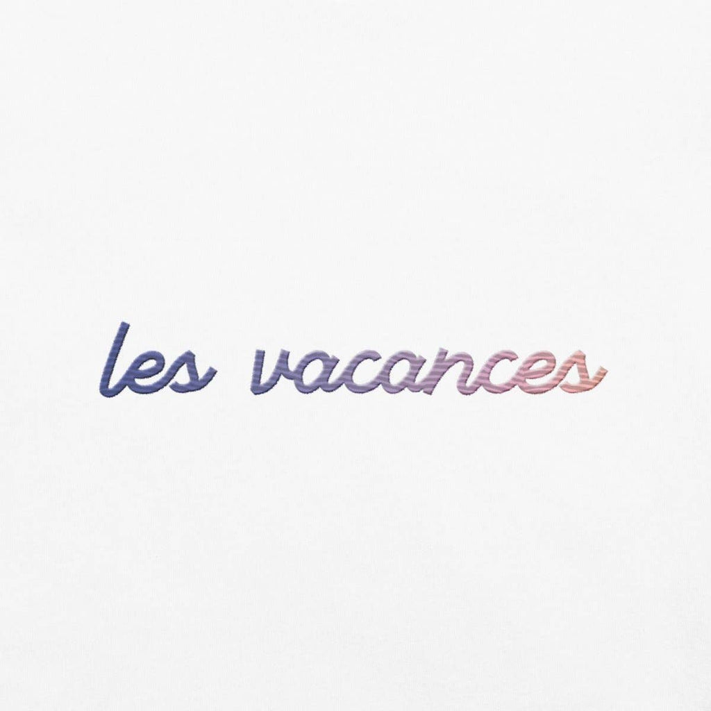 Les Vacances Gradient Embroidered Shirt