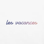 Les Vacances Gradient Embroidered Shirt
