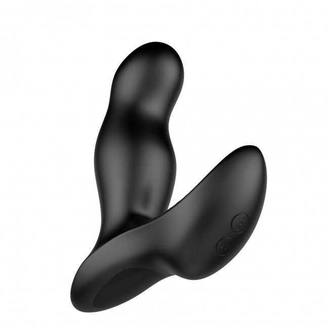 Nexus BEAT Thumping Rechargeable Silicone Butt Plug with Remote Control - Black