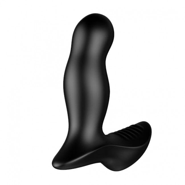 Nexus BEAT Thumping Rechargeable Silicone Butt Plug with Remote Control - Black