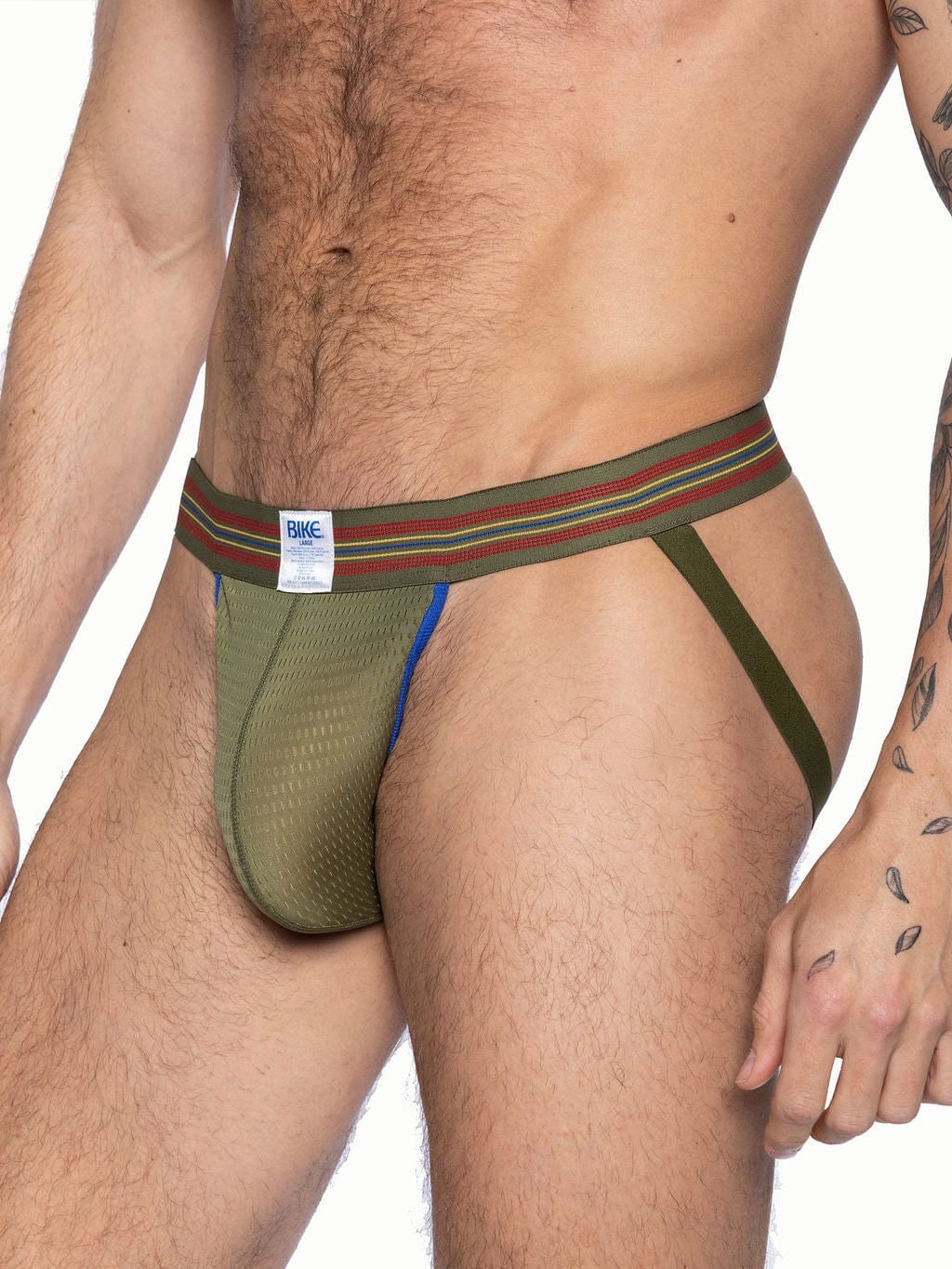 BIKE Mesh Jockstrap - Olive