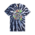 Playboy X Color Bars Spiral Tie-Dye T-Shirt