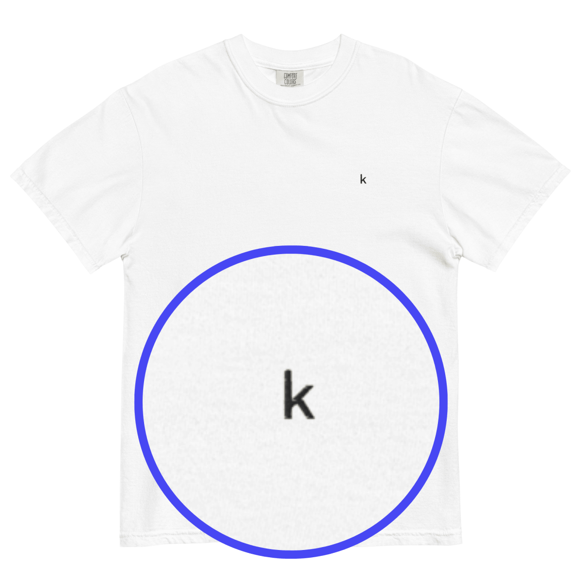 K Embroidered Shirt