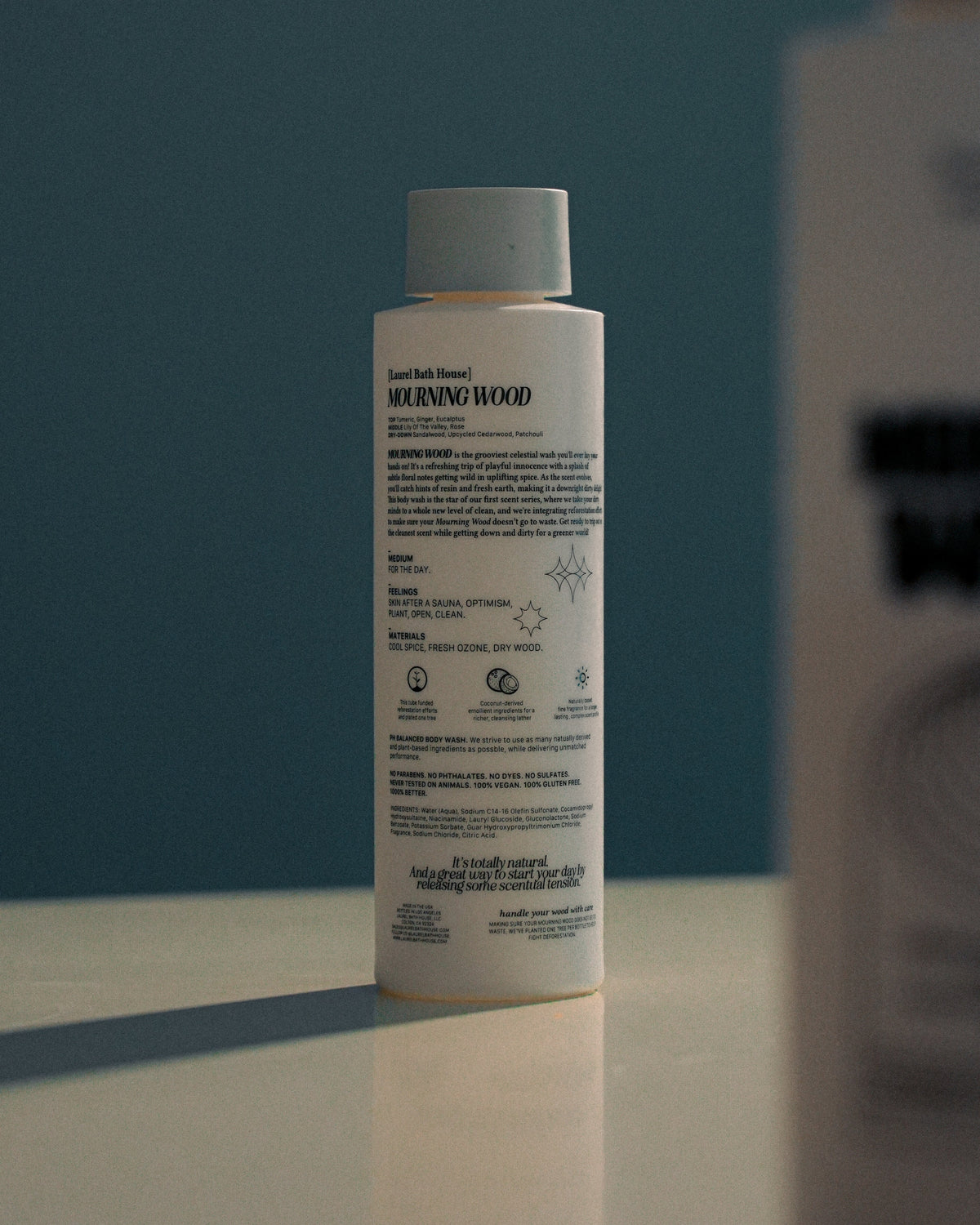 Mourning Wood body wash BY LAUREL BATH HOUSE