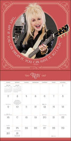Dolly Parton 2027 Wall Calendar detail