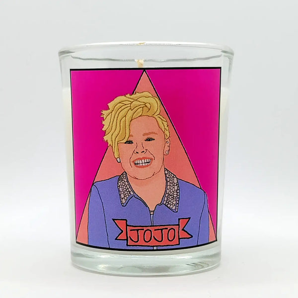 Jojo Siwa Glass Votive Candle