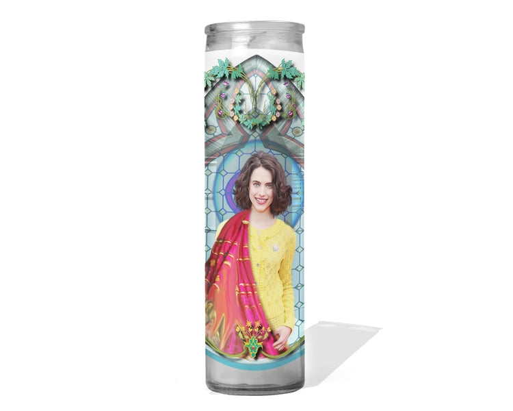 Margaret Qualley Celebrity Prayer Candle