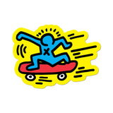 Keith Haring Skater - Die-Cut Sticker