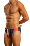 Calabria Stripe Low-Rise Swimsuit by Jack Adams in 3 colors