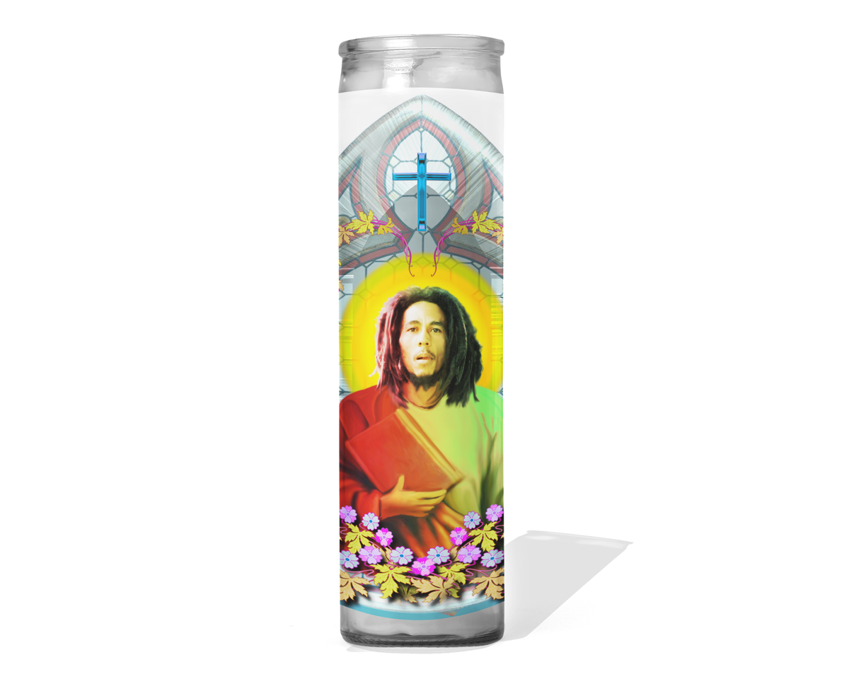 Bob Marley Celebrity Prayer Candle