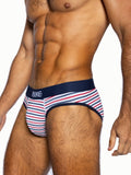 BIKE Active Brief - Sailor Stripe