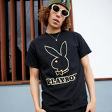 Playboy Outline Graphic T-Shirt