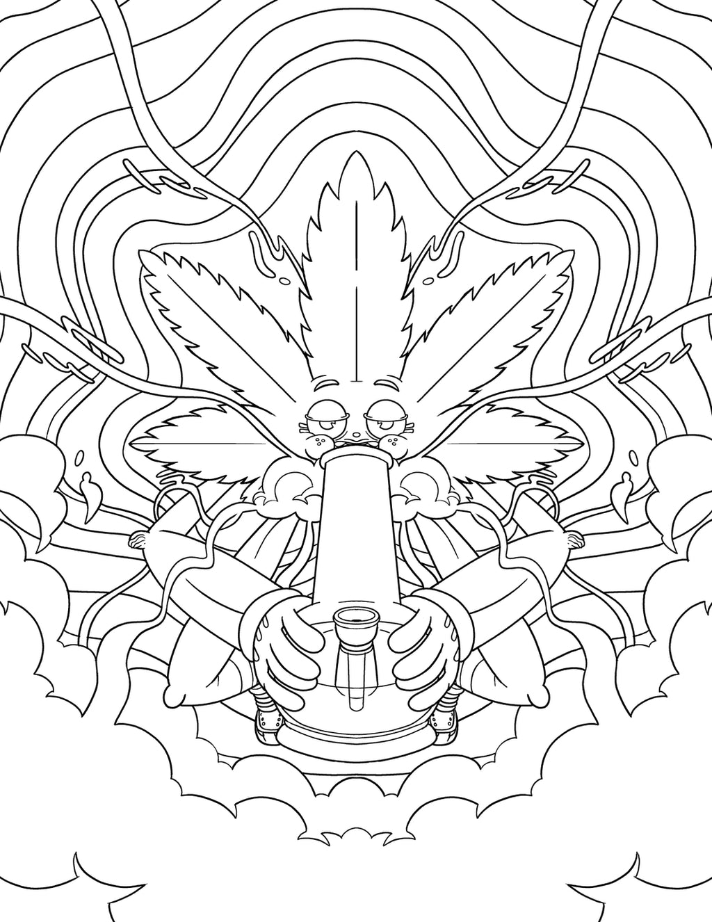 High Af Coloring Book