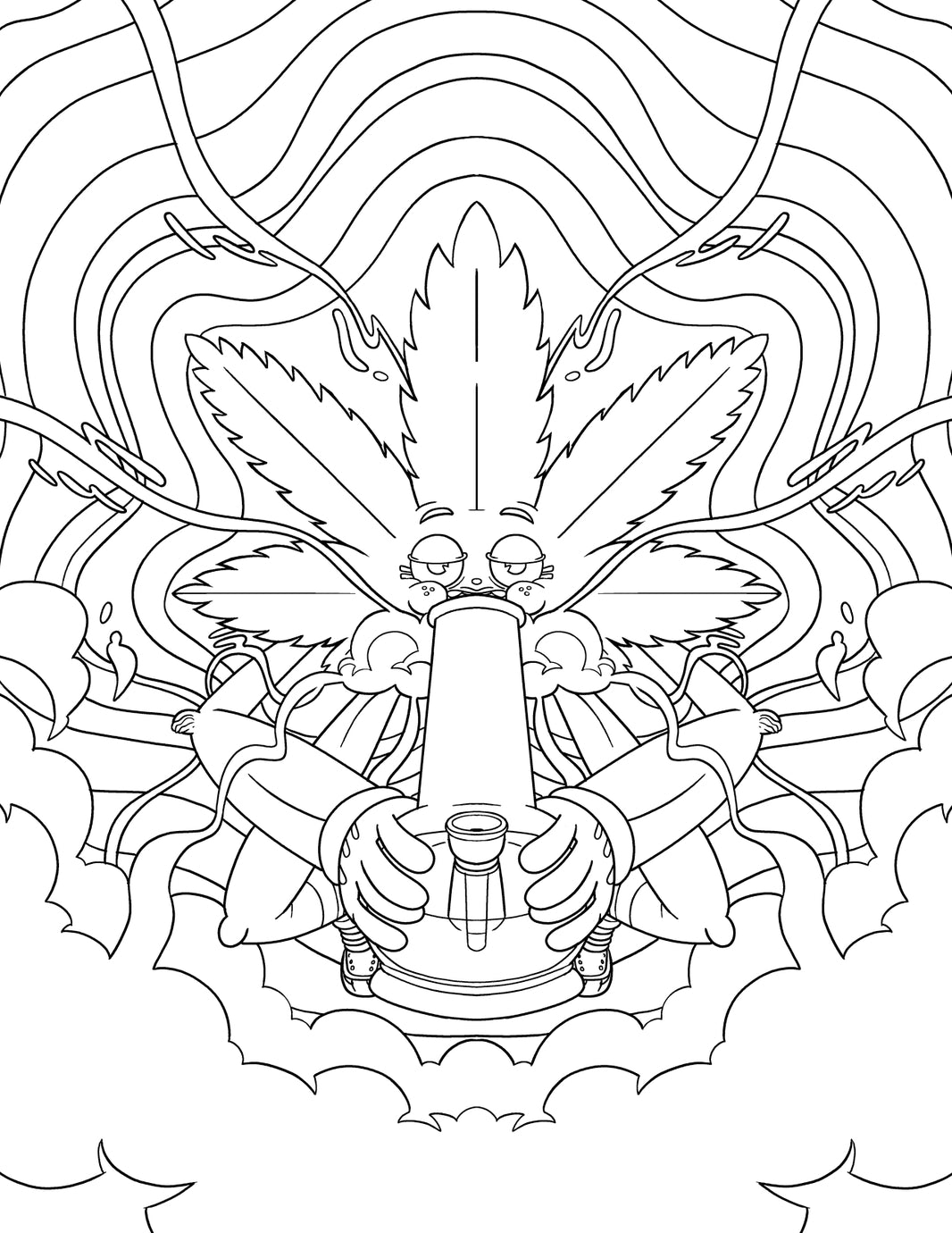 High Af Coloring Book