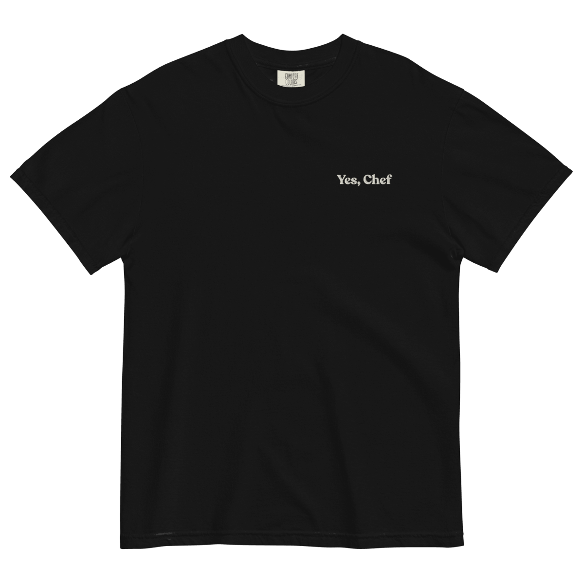 Yes, Chef Embroidered T-Shirt