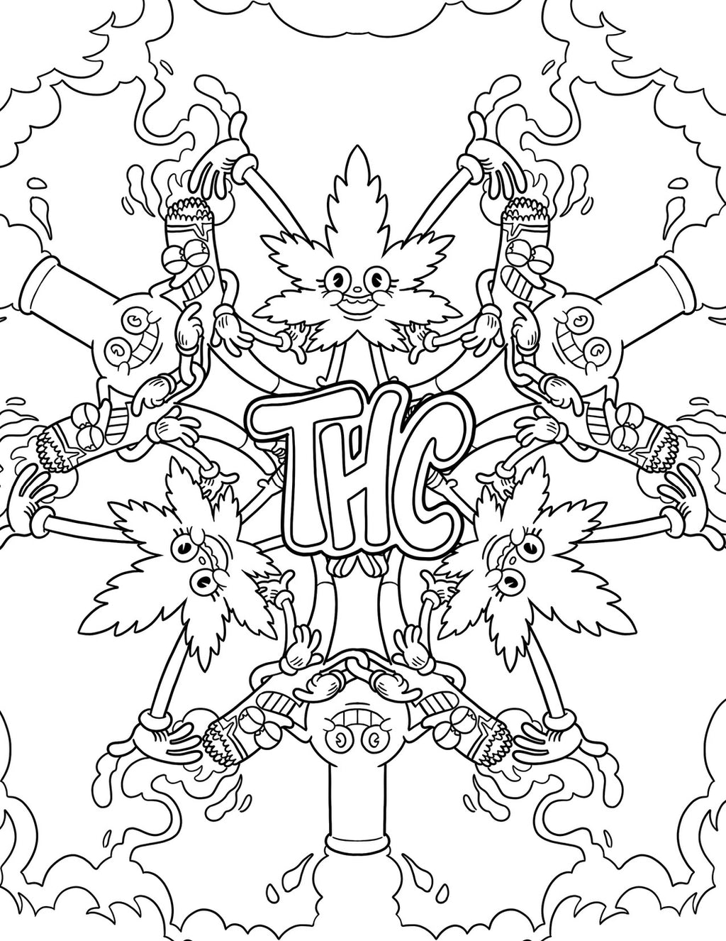 High Af 2 Coloring Book