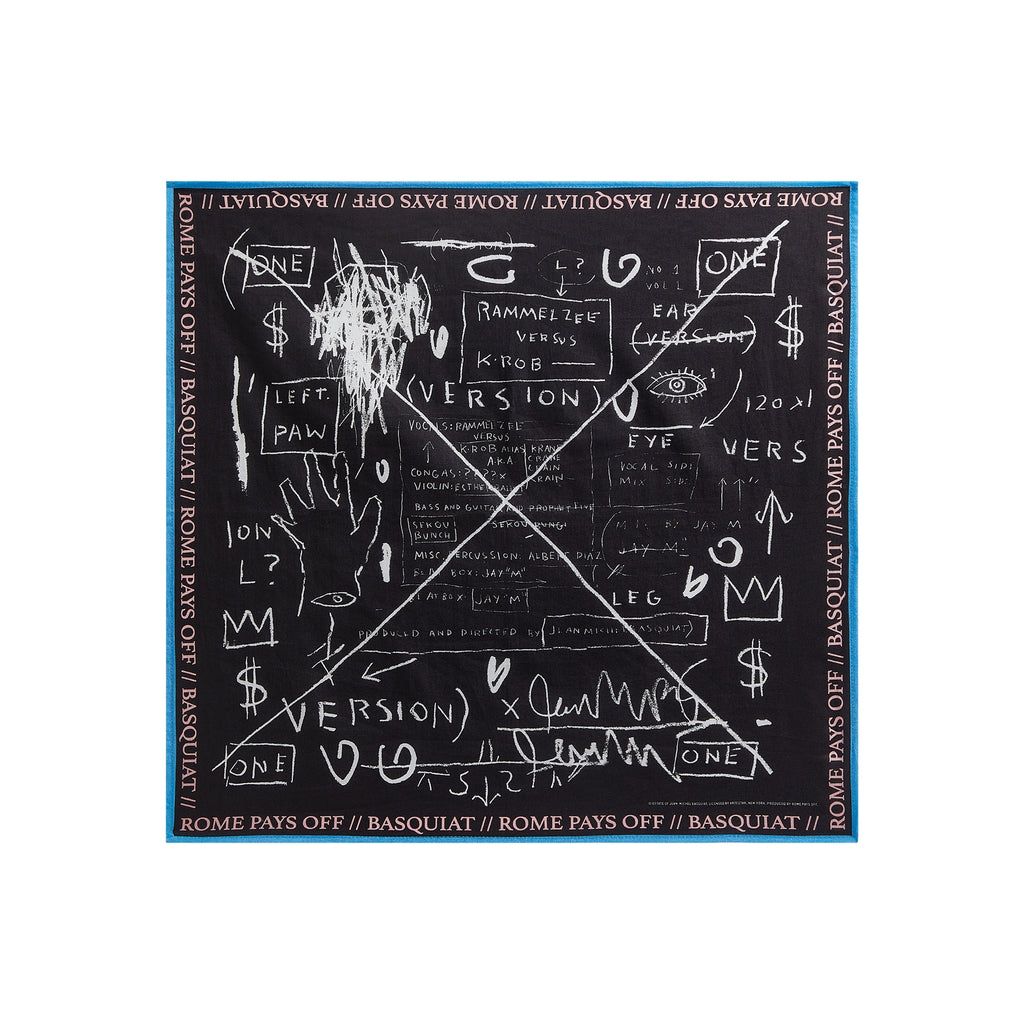 Jean-Michel Basquiat Beat Bop Bandana