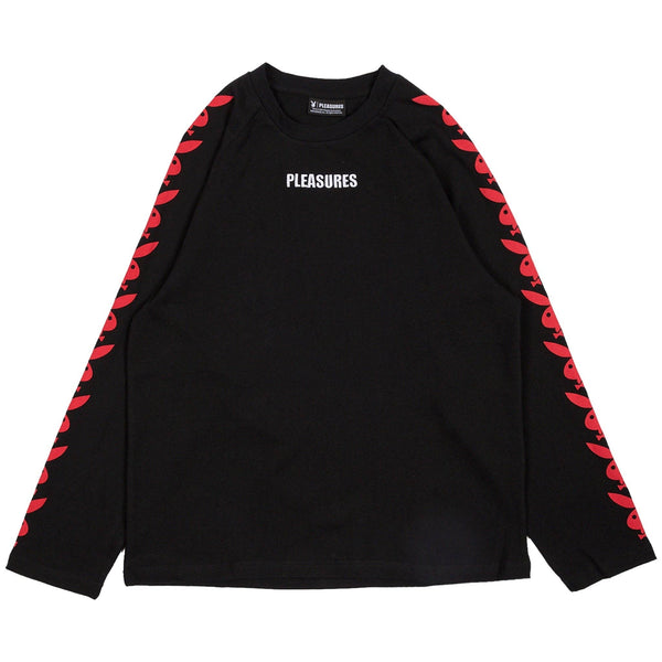 Playboy X Pleasures Rabbit Head Raglan Long Sleeve T-Shirt