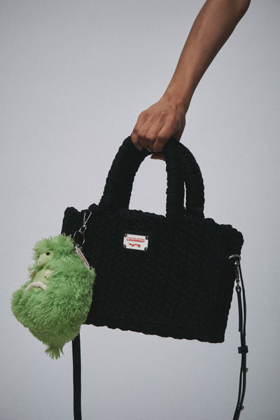CURSED HAGGIS PLUSH KEYCHAIN in GREEN