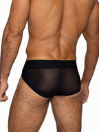 BIKE Power Mesh Brief - Black