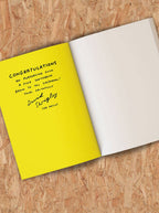 Disrespect Drawing Sketchbook by David Shrigley