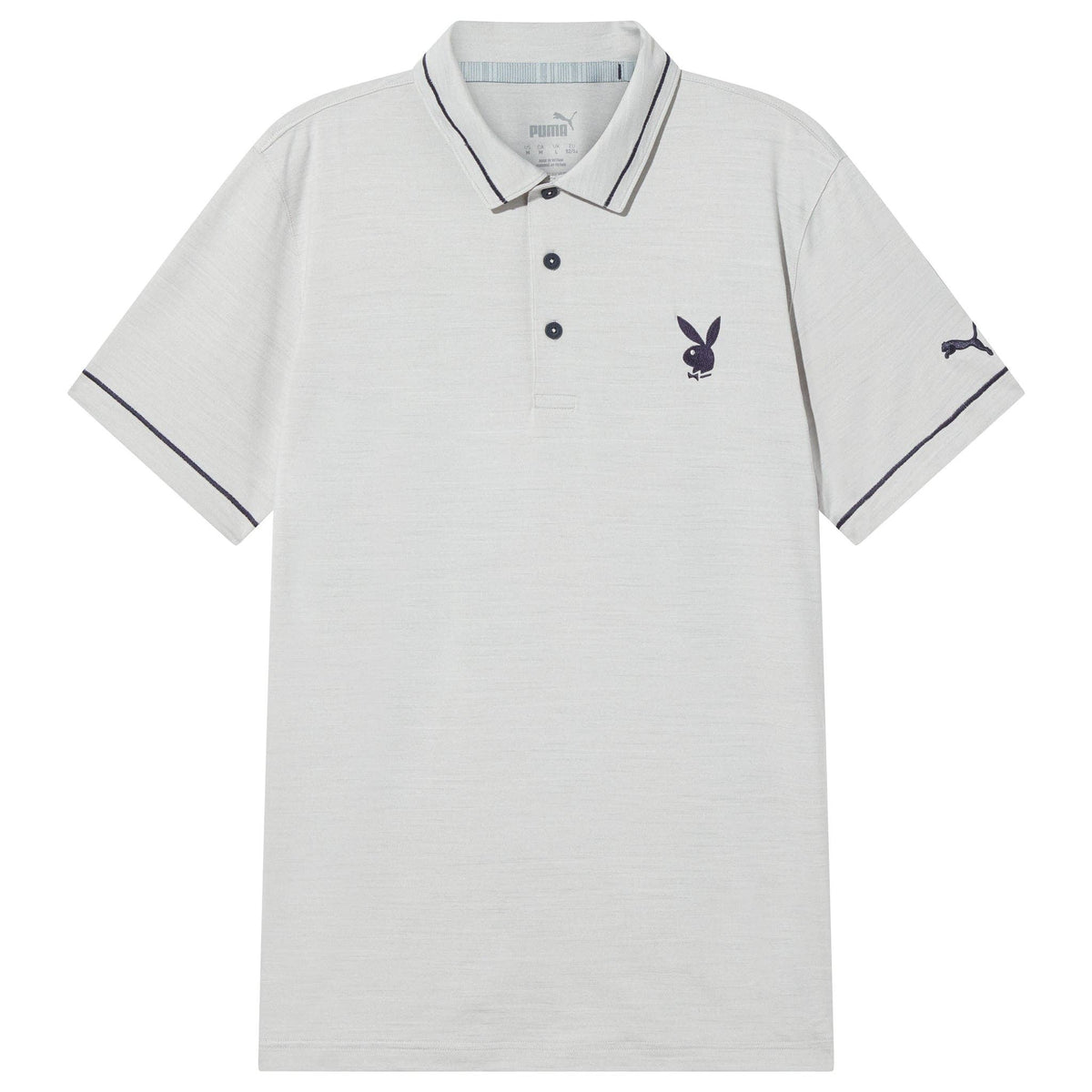 PLAYBOY Puma Golf Tipped Performance Polo