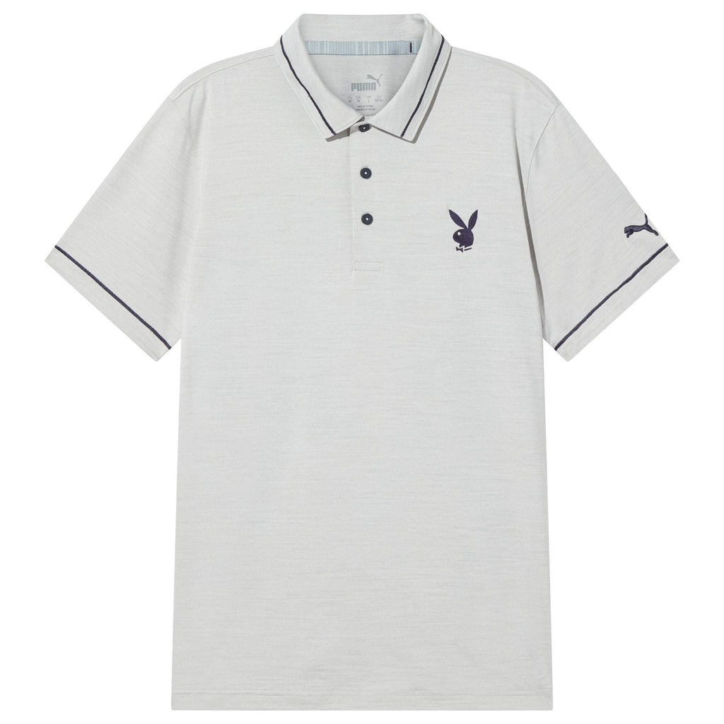 PLAYBOY Puma Golf Tipped Performance Polo