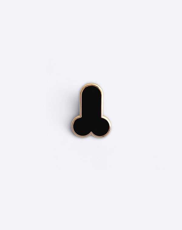 Black Dick enamel pin by Dicks Don't Lie