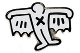 Keith Haring - Bat Demon Pin: Orange