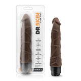 Dr. Skin Cock Vibe 1 Realistic Chocolate 9-Inch Long Vibrating Dildo
