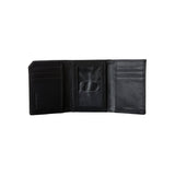 PLAYBOY Men's Milled Trifold Wallet