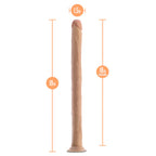Dr. Skin 19 Inch Long Realistic Dildo - Vanilla