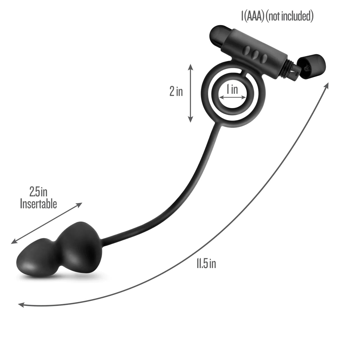 Anal Adventures Platinum Ass Lock