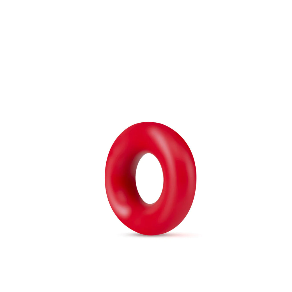 Stay Hard Red Donut Penis Rings 2-Pack