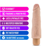 Dr. Skin Cock Vibe 14 Realistic Beige 8-Inch Long Vibrating Dildo