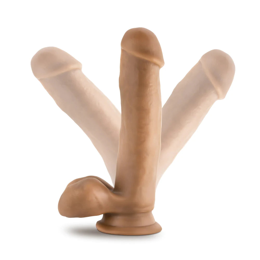 Dr. Skin Dr. Mark 7 Inch Long Dildo - Caramel