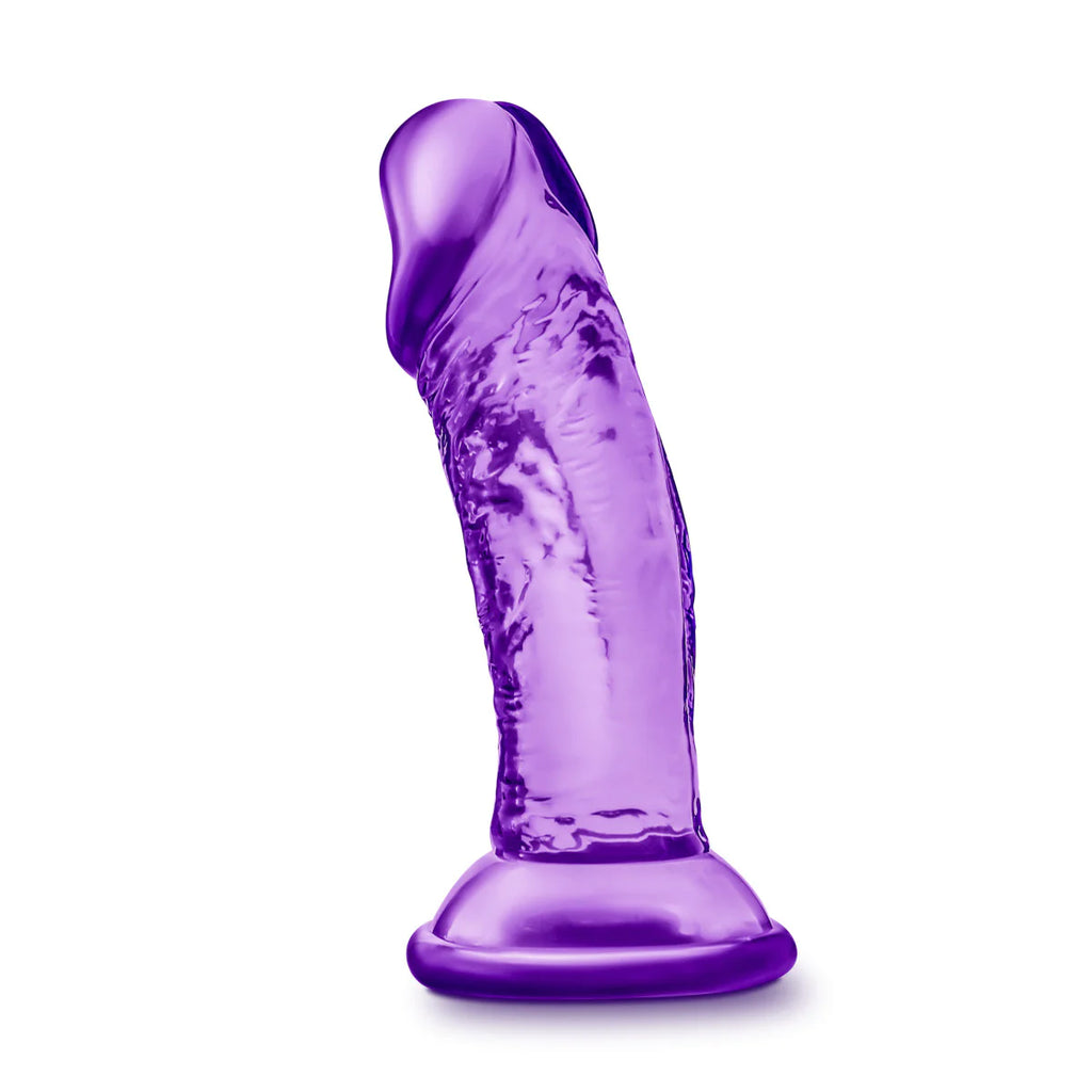 B Yours Sweet N' Small Realistic Purple 4.5-Inch Long Dildo