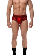Menagerie Intimates Hip Brief Red Rose