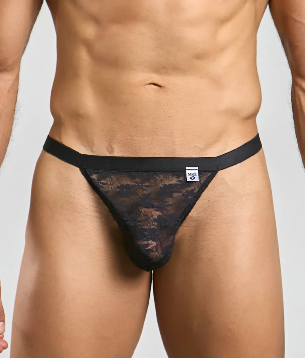MOB Sexy Jockstrap - Black Lace